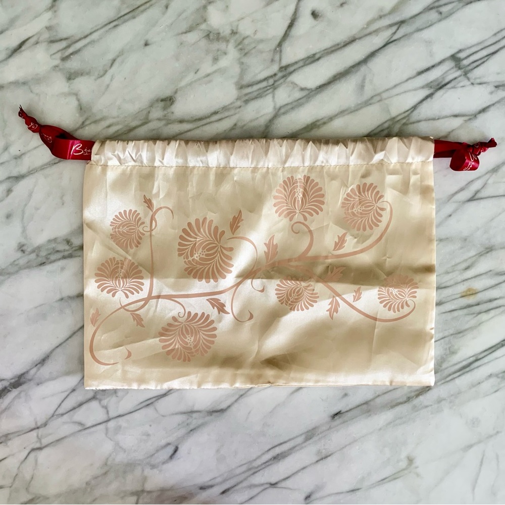 Cream Satin Bag